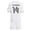 Real Madrid Aurelien Tchouameni #14 Hemmakläder Barn 2025-26 Kortärmad (+ Korta byxor)